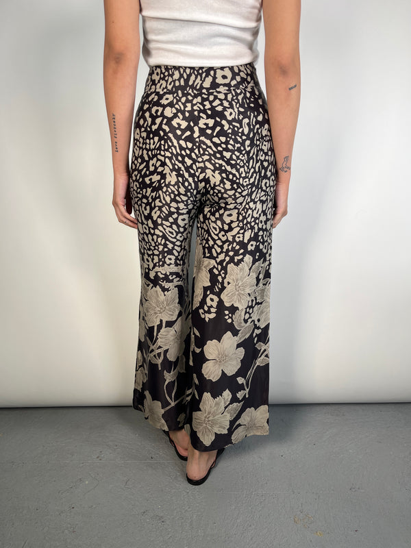 Pantalon Palazzo Animal Chrome