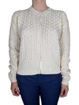 Sweater Blanco Tejido