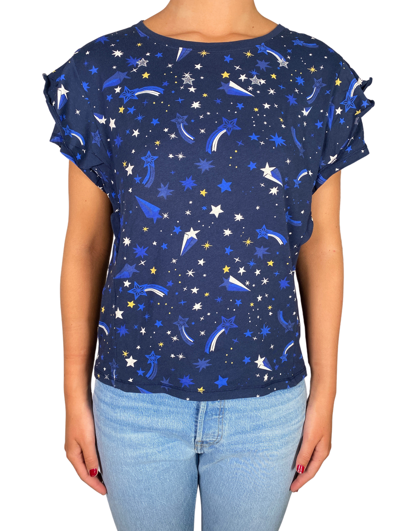 Polera Azul Estrellas