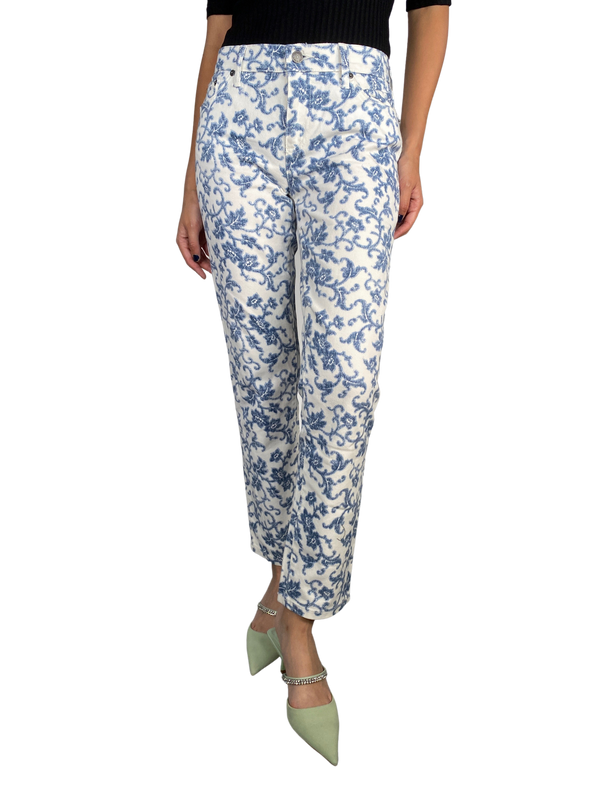 Jeans Estampado Azul