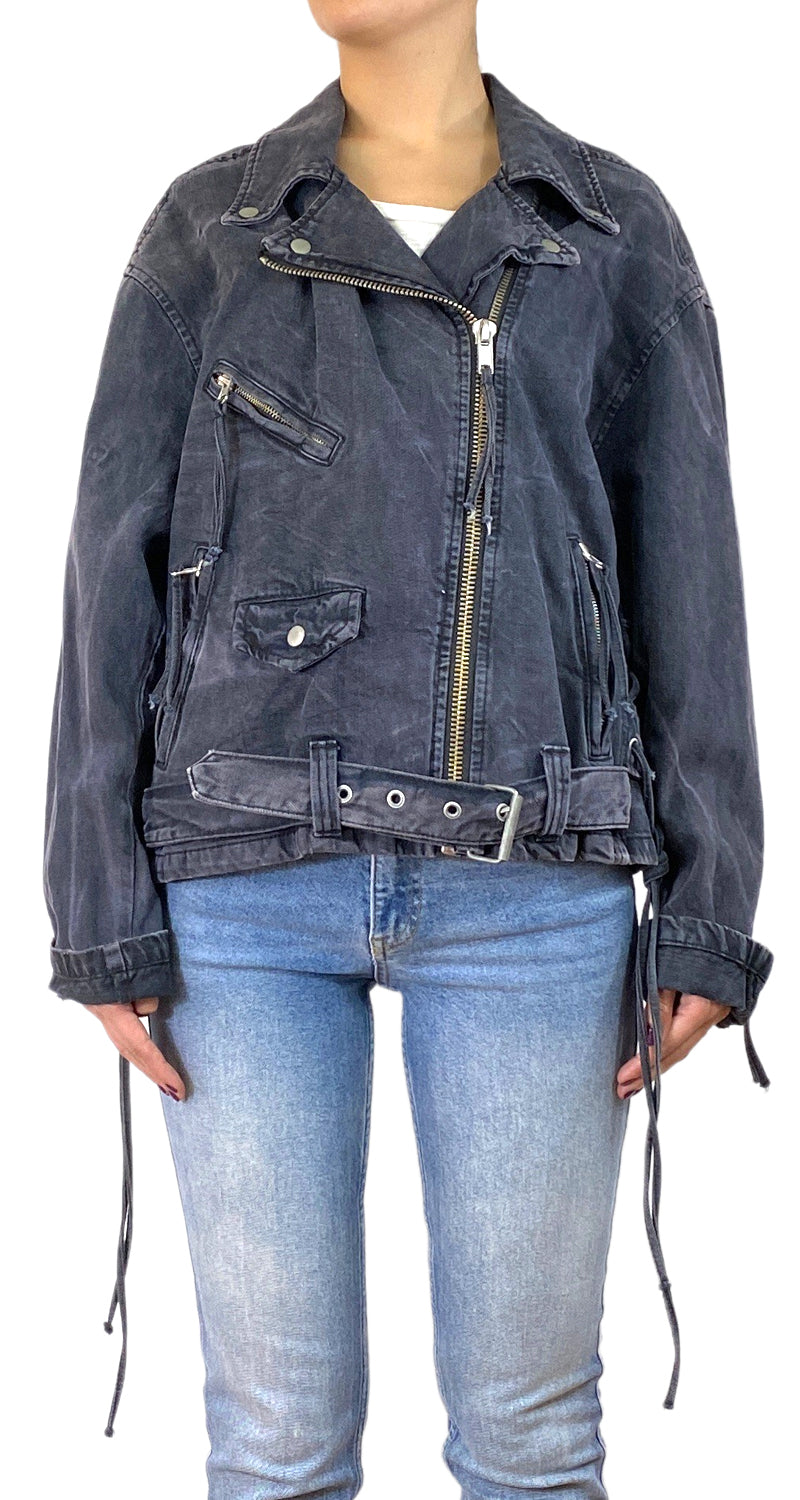 Chaqueta Denim Biker