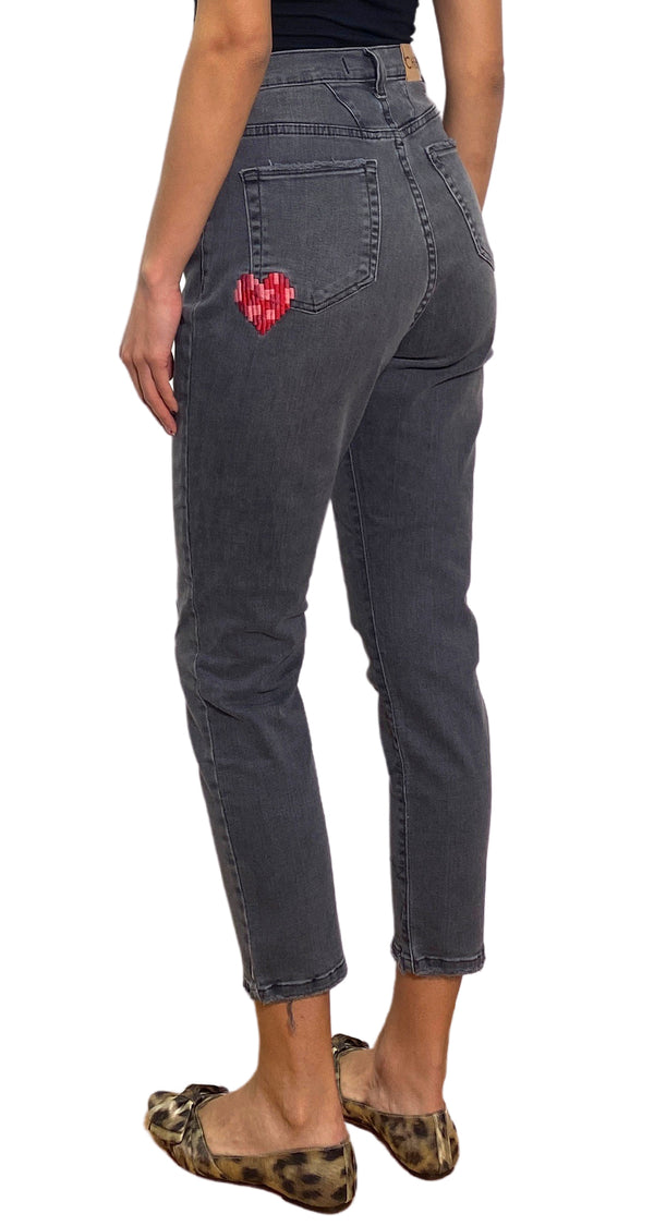 Jeans Gris