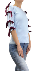 Polera Celeste