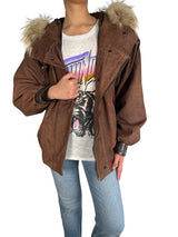 Chaqueta Cuero Oversize