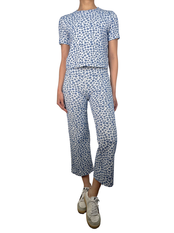Set Polera Y Pantalón Floreado