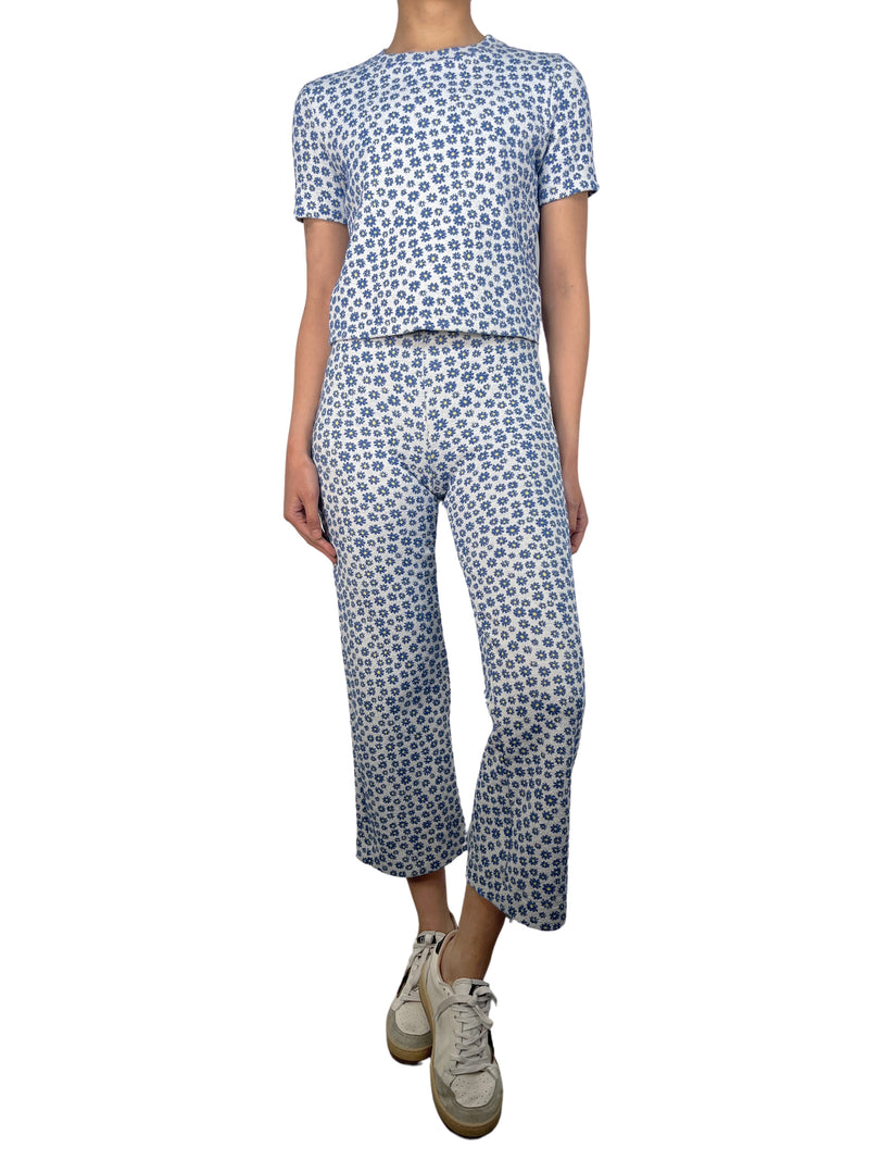 Set Polera Y Pantalón Floreado