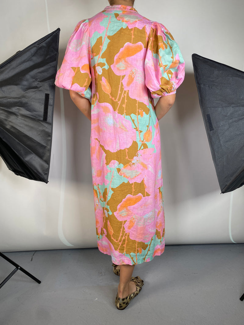 Vestido Camisero de Lino