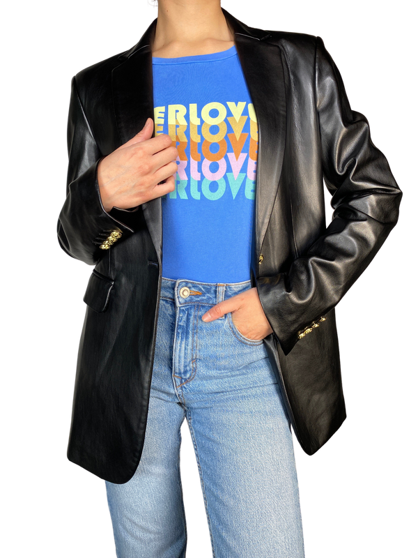 Blazer Cuero Vegano