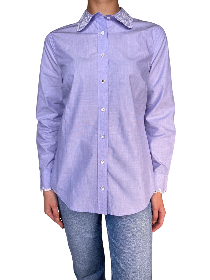 Blusa Cuello Bordado