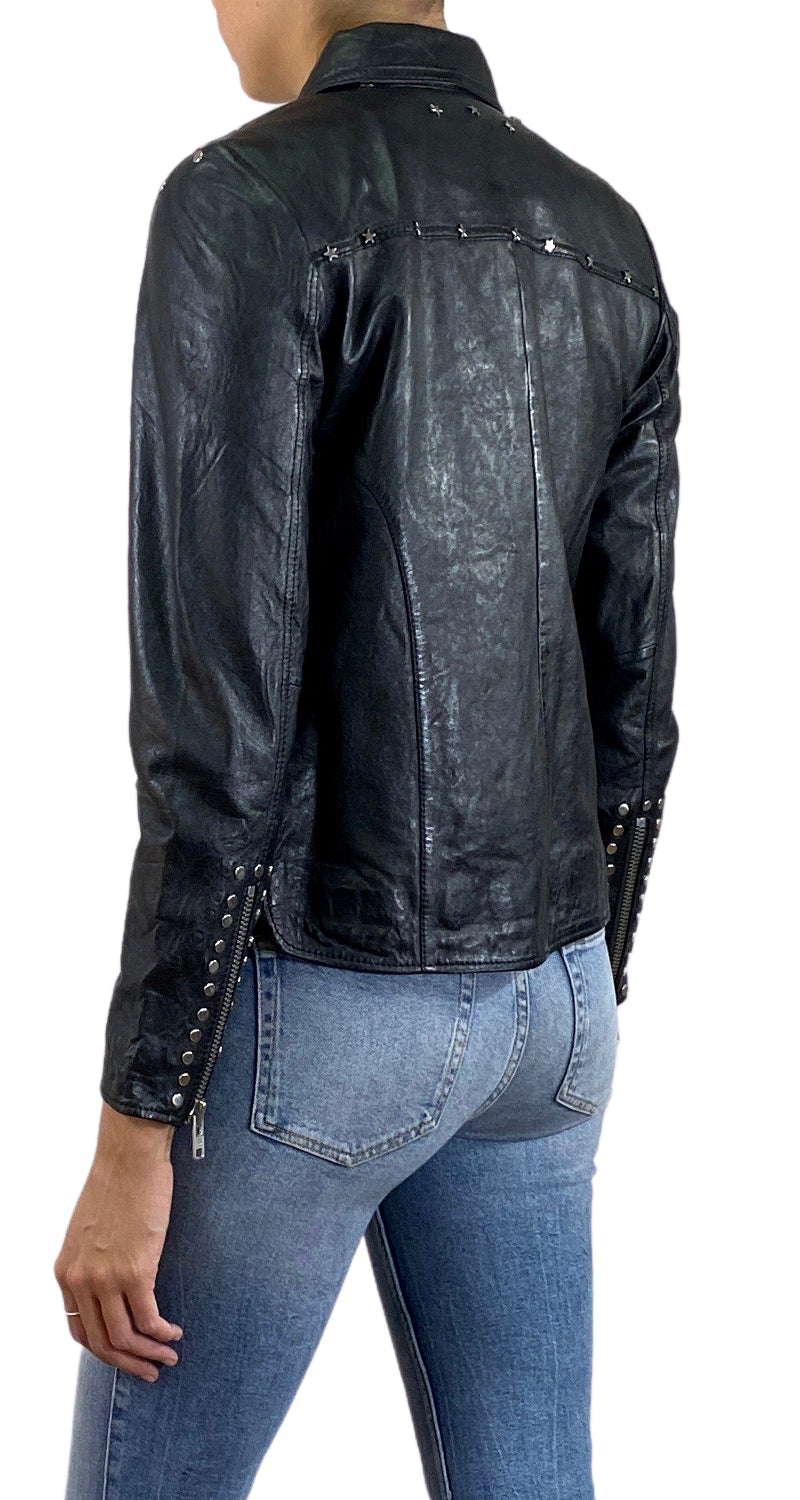 Camisa Rock Cuero