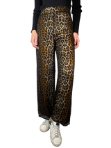 Pantalón Animal Print Seda
