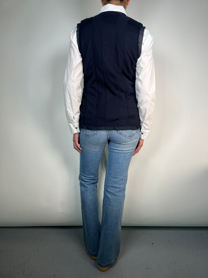 Vest piel auténtica