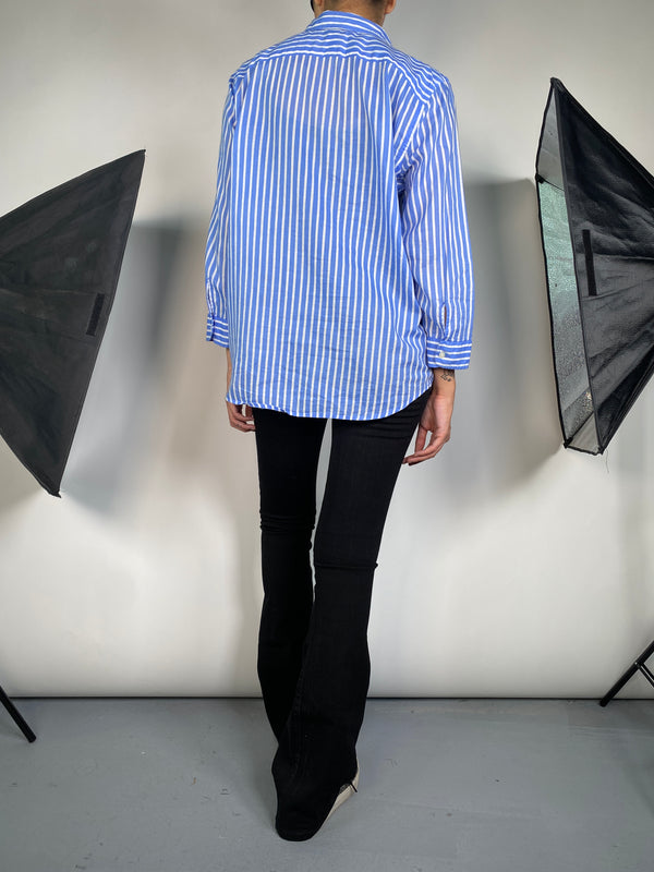 Blusa Rayas Manga Larga