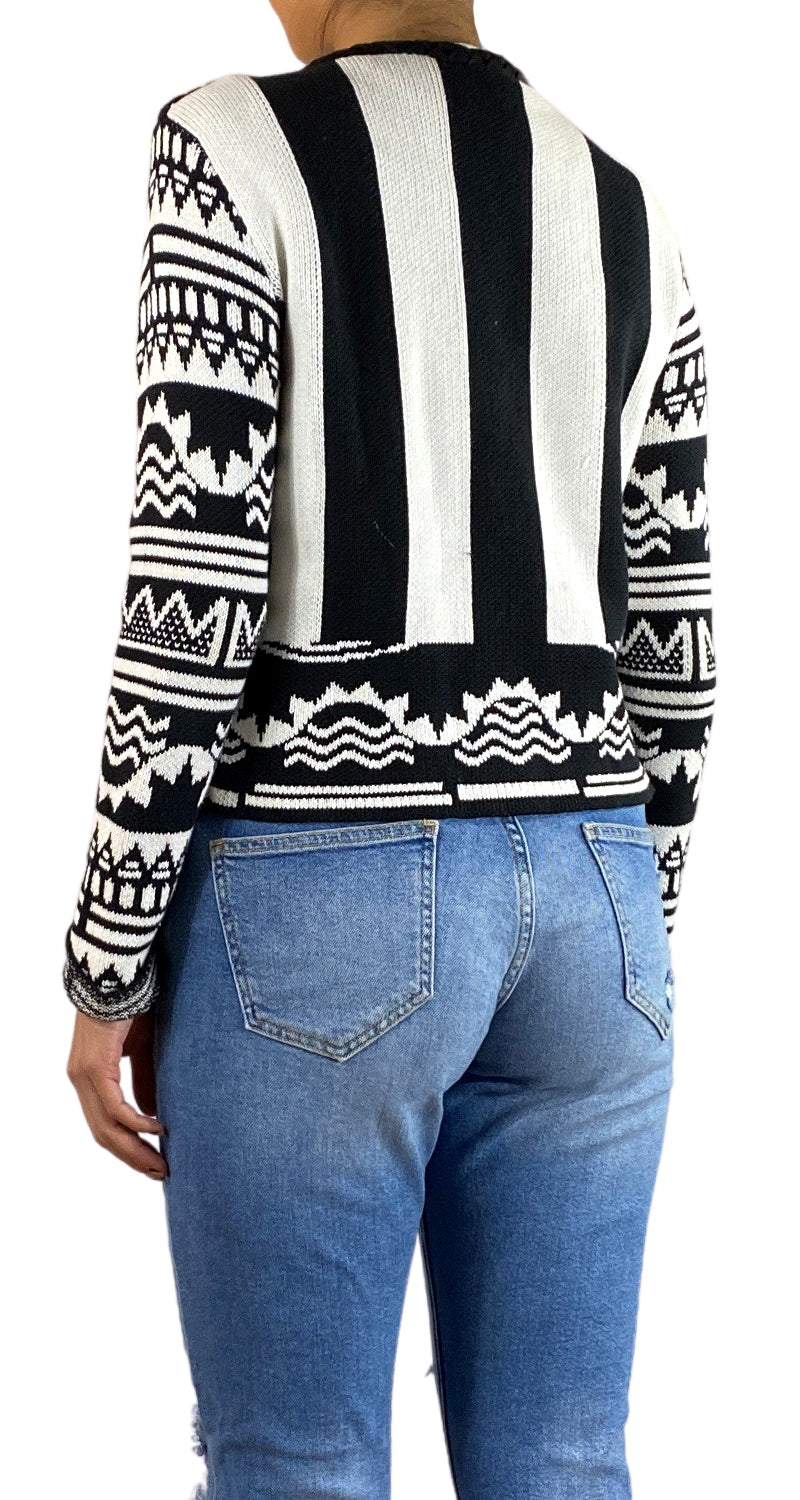 Chaqueta Tejida Multicolor