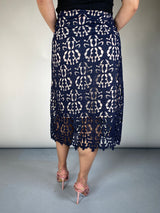 Falda Broderie