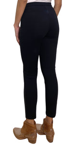 Leggings Negro Doble Textura