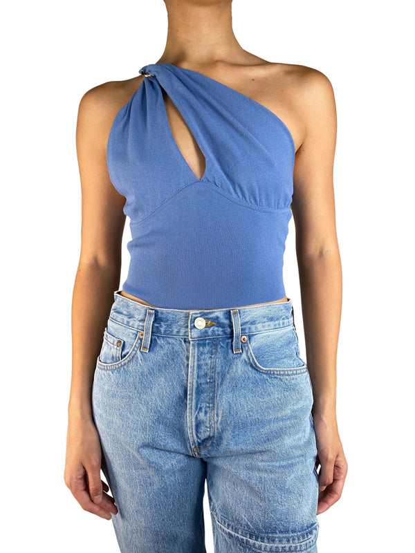 Crop Top Azul