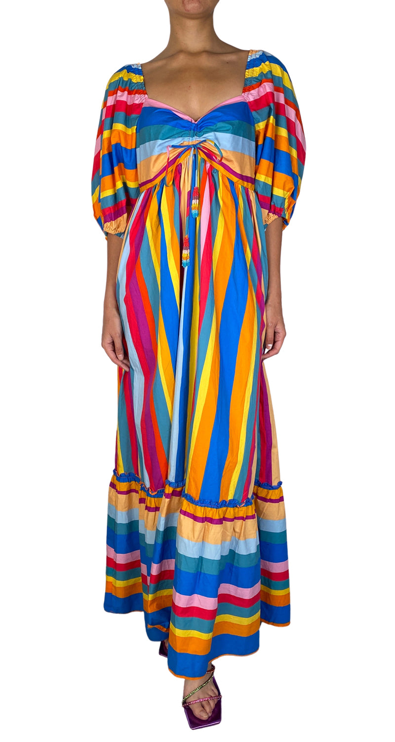 Vestido Rayas Multicolor