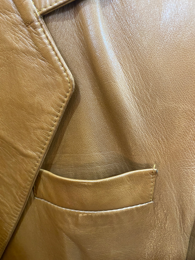 Blazer Cuero Café