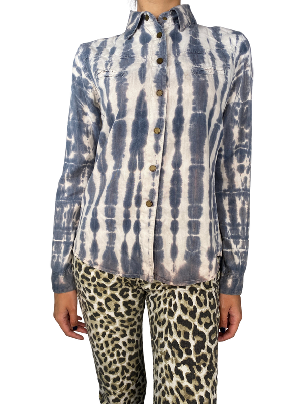 Camisa Bolsillos Multicolor Rock