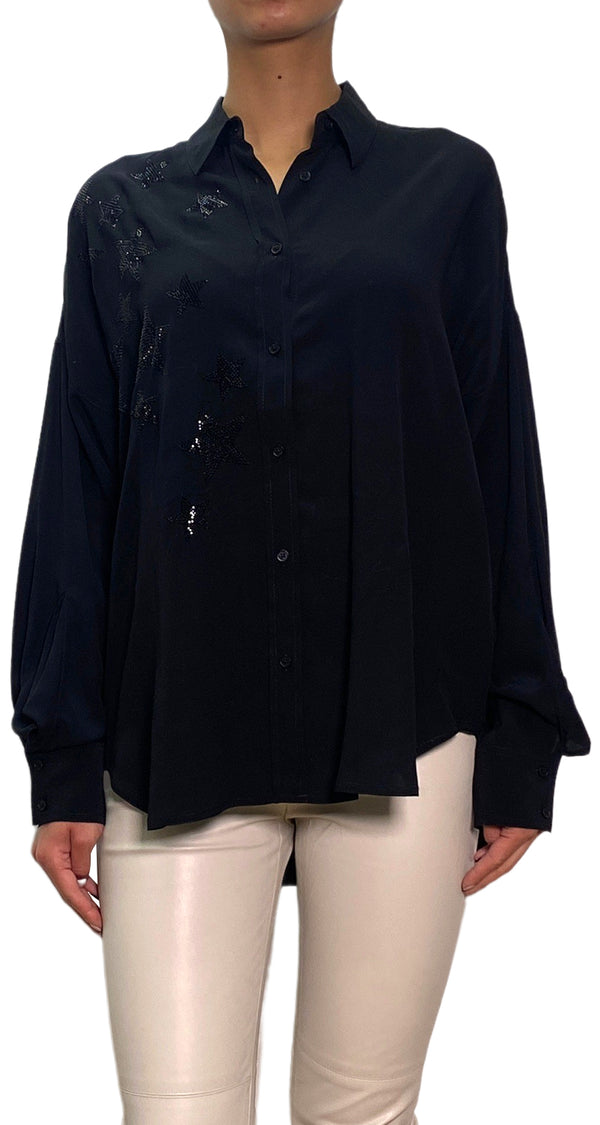 Blusa Negra Estrellas