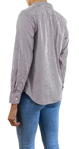 Blusa Burdeo a Rayas