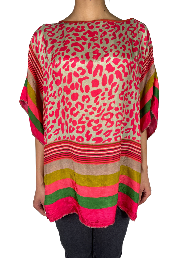 Blusa Multicolor Animal Print