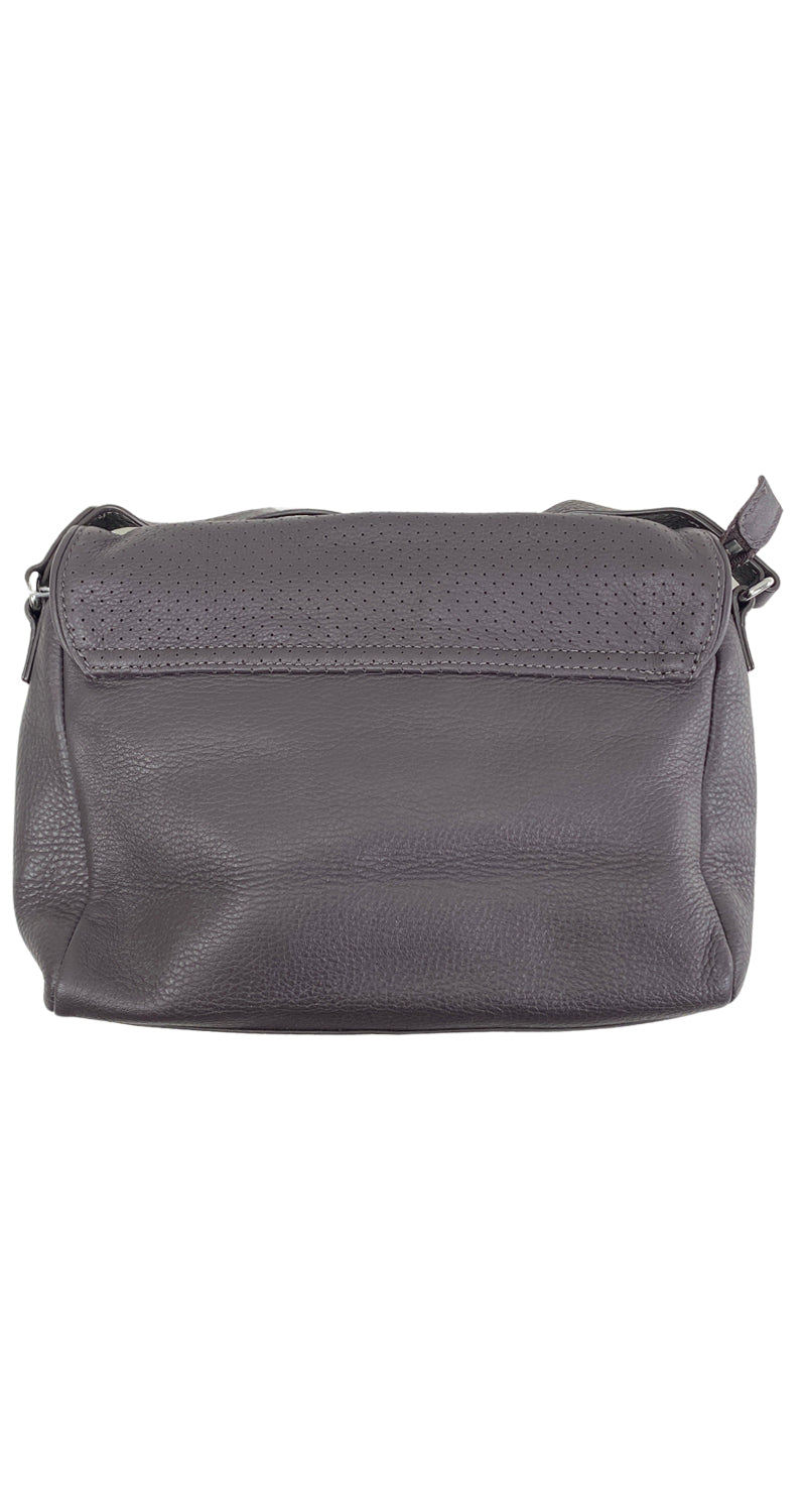 Bolso Cuero Morado