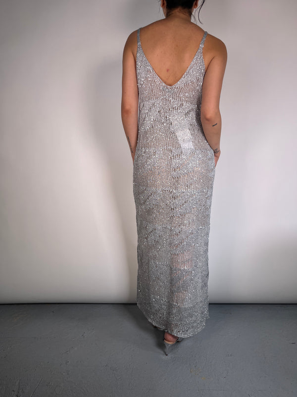 Vestido Silver Lentejuelas