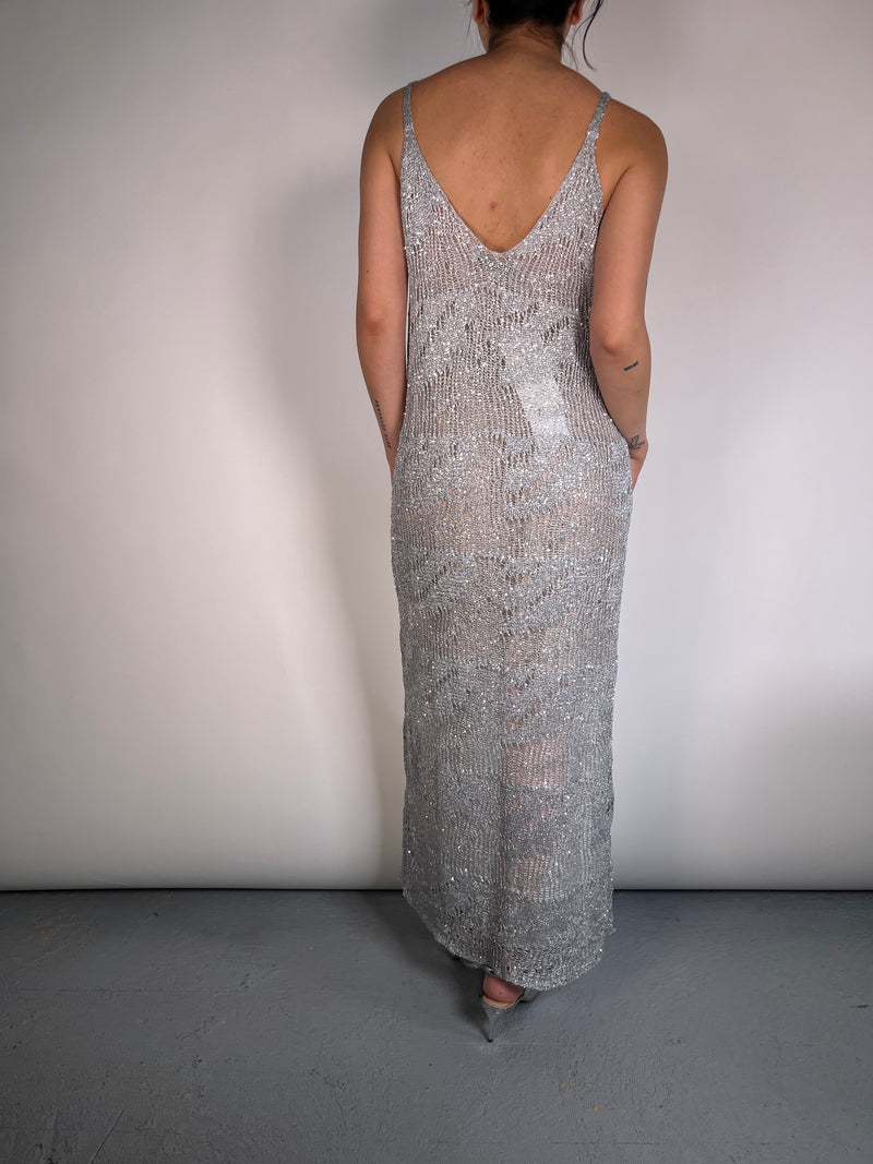 Vestido Silver Lentejuelas
