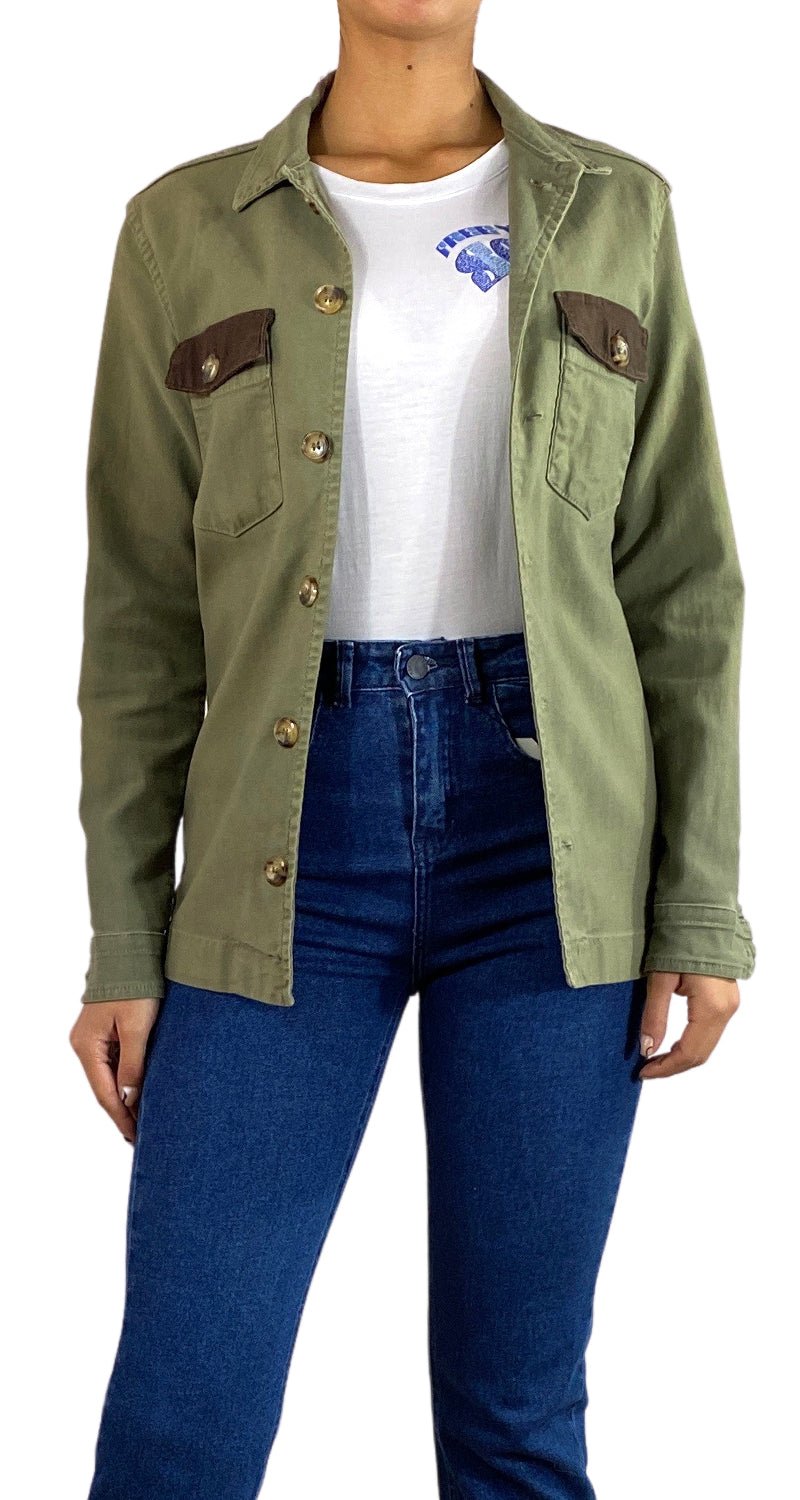 Sobrecamisa Verde