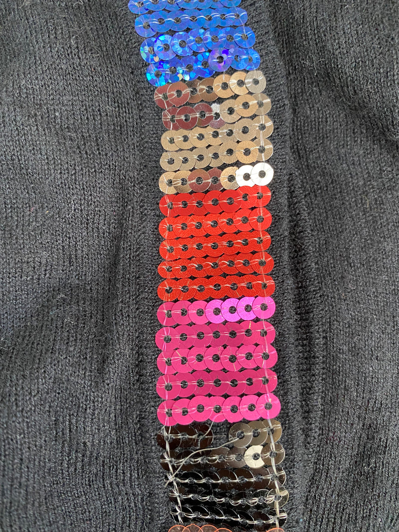 Sweater Negro Lentejuelas