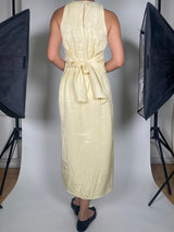 Vestido Amarillo Pastel