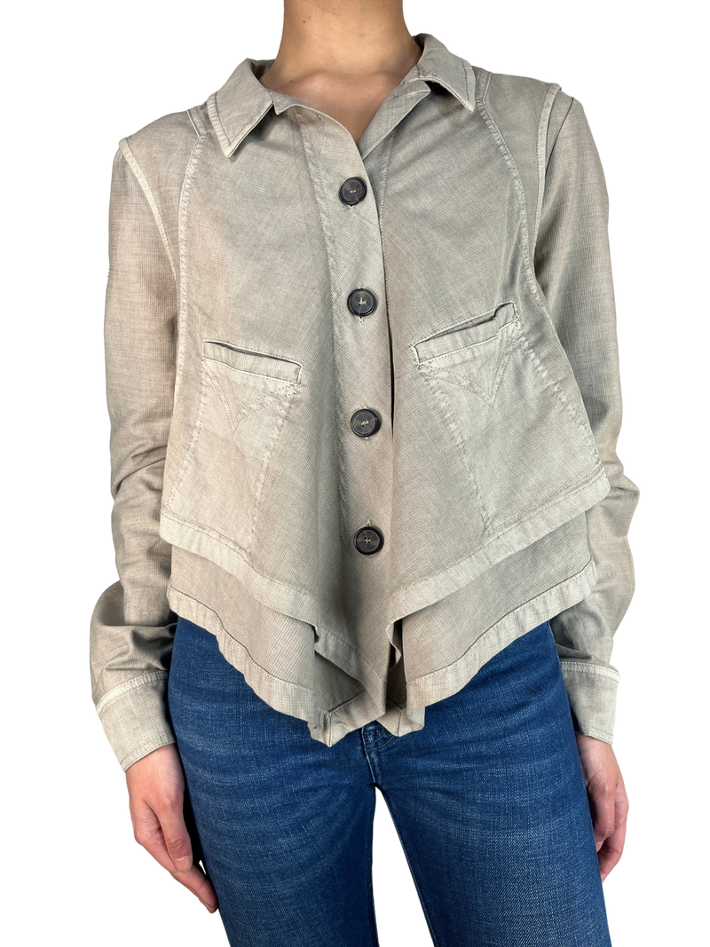 Chaqueta Corte Asimétrico