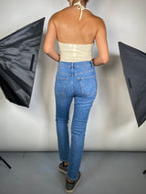Crop Top Asimetrico