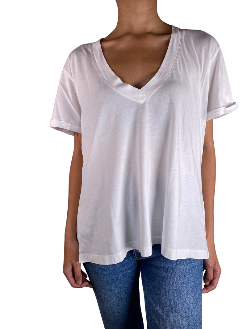 Polera Blanca Básica