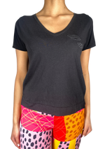 Polera Negra Beso