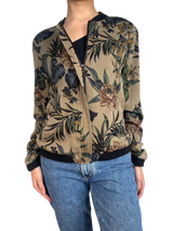 Chaqueta Bomber Flores