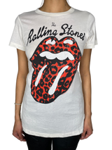 Polera Blanca Estampada
