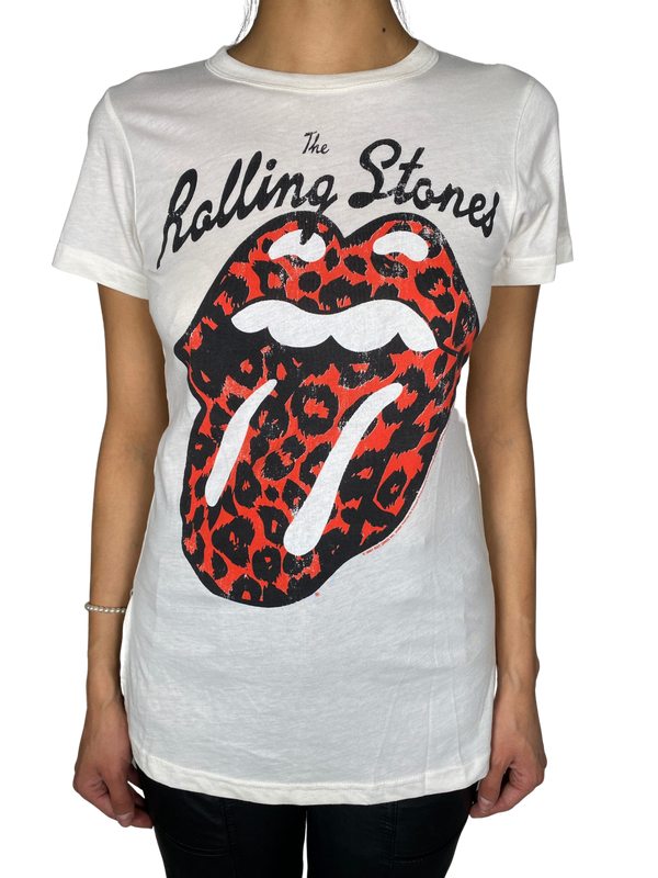 Polera Blanca Estampada