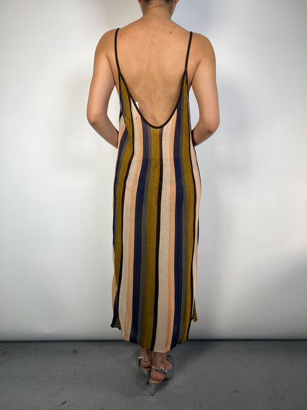 Vestido Tejido Multicolor