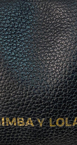 Bandolera Cuero Negro
