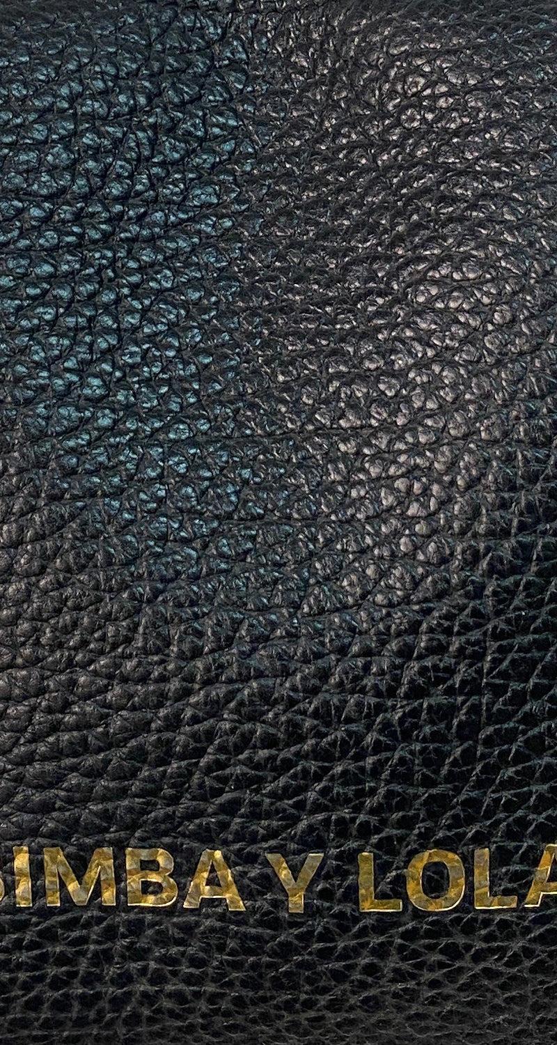 Bandolera Cuero Negro