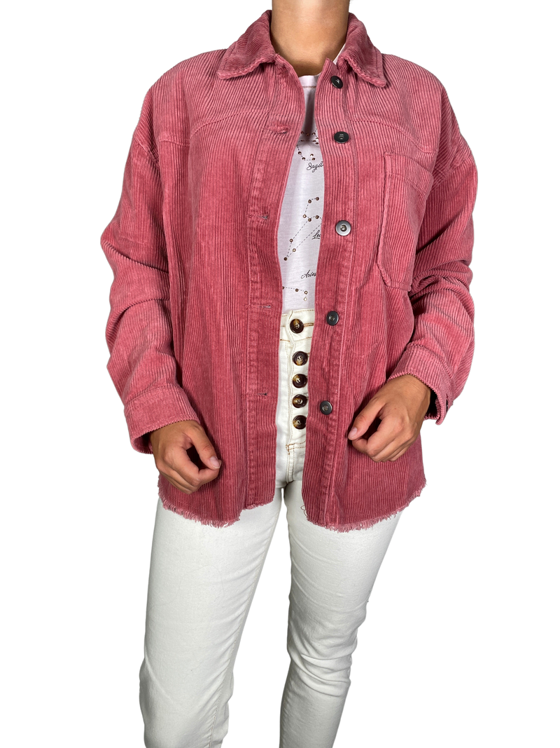 Chaqueta Cotelé Rosa