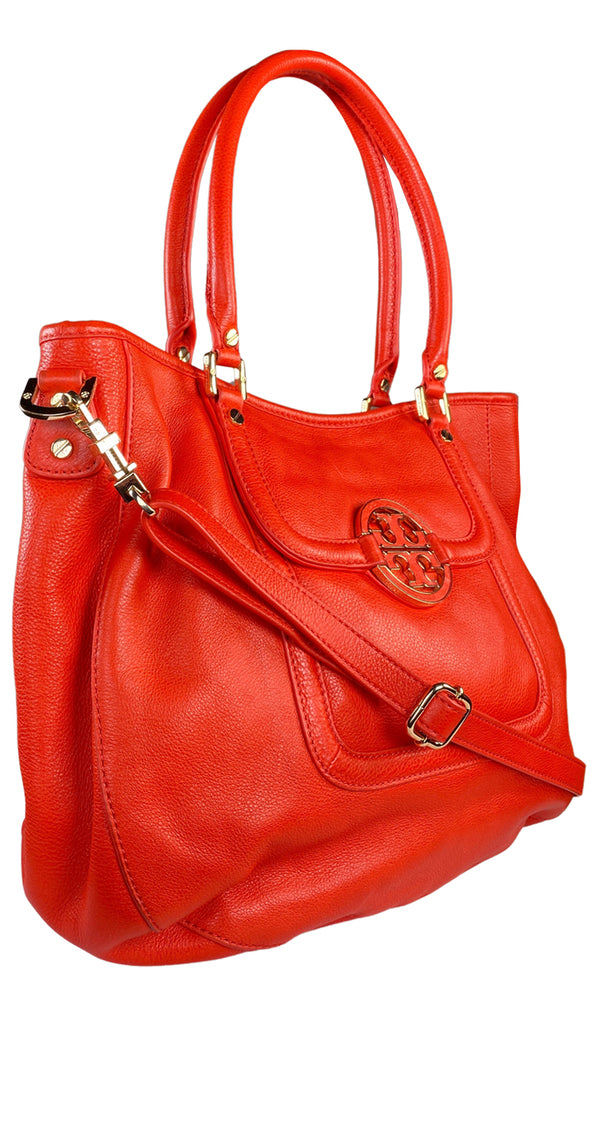 Bolso Cuero Orange