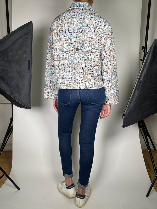 Chaqueta Tweed Multicolor