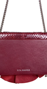 Spiga Wave Burgundy