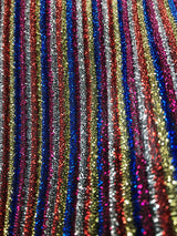 Blusa Multicolor Fibras Metalizadas
