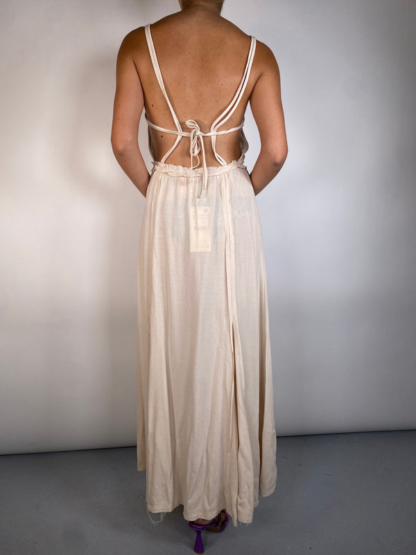 Vestido Beige