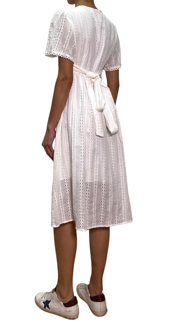 Vestido Blanco Broderie